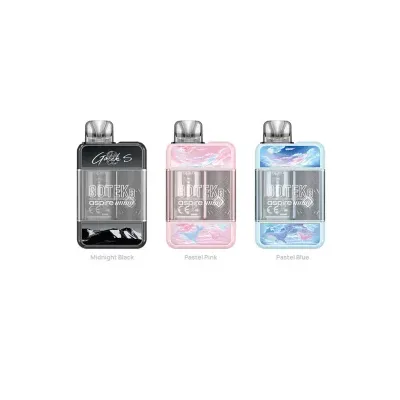 Kit Pod Gotek S 650mAh (Couleurs :Midnight Black) - Aspire