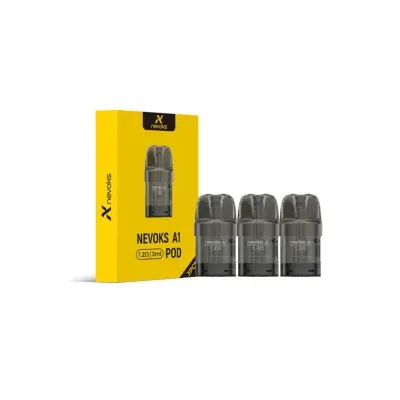 Pod de remplacement A1 3ml (0.4/0.6/0.8/1.2) (Ohmages:0.8 Ohms, Contenance:3ml) - Nevoks