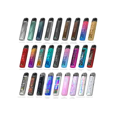 Kit Pod Ursa Nano 800mAh (Couleurs :Gun metal/Walnut Wood) - Lost Vape
