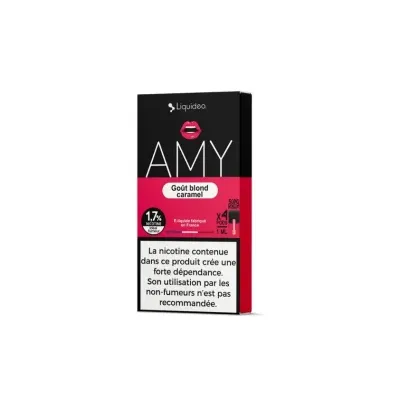 Pods Amy 4x1ml Wpod (Nicotine:09 mg/ml) - Liquideo
