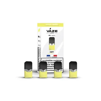 Pod Citron pour batterie (Nicotine:20 mg/ml) - Vaze