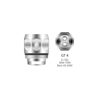 Résistances GT4 (0.15) NRG - Vaporesso (pack de 3)