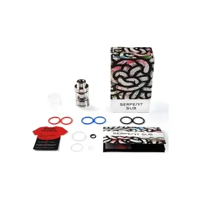 Clearomiseur Serpent Sub 25mm (Couleurs :Noir) - Wotofo