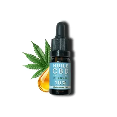 Huile CBD Full Spectrum 10ml (Concentration CBD:20%) - Marie Jeanne