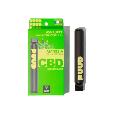 Starter PUUD Amnesia Full spectrum (Concentration CBD:500mg) - Marie Jeanne