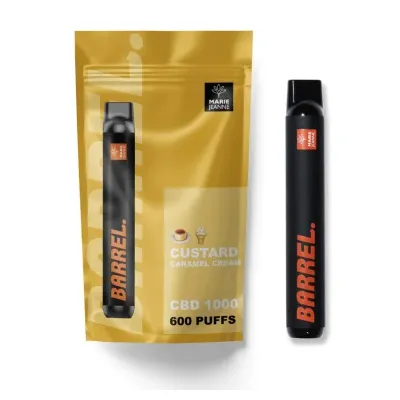 Vape Pen Barrel Custard (Nicotine:1000mg) - Marie Jeanne