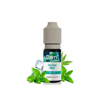 Herbal Mint 10ml Calm+ by Minimal (Nicotine:05 mg/ml) - FUU