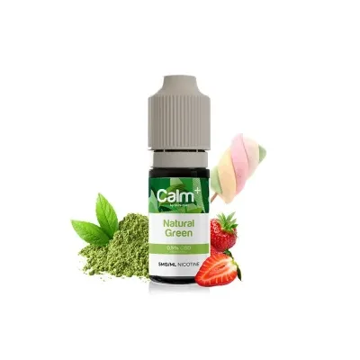 Natural Green 10ml Calm+ by Minimal (Nicotine:05 mg/ml) - FUU