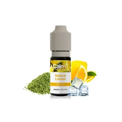 Natural Lemon 10ml Calm+ by Minimal (Nicotine:05 mg/ml) - FUU
