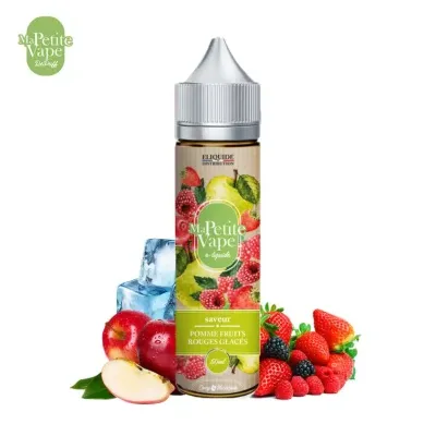 Pomme Fruits Rouges Glacés 50ml (0mg) - Ma Petite Vape