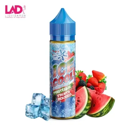Pastèque Fruits Rouges 50ml (0mg) - Ice Cool by Liquidarom