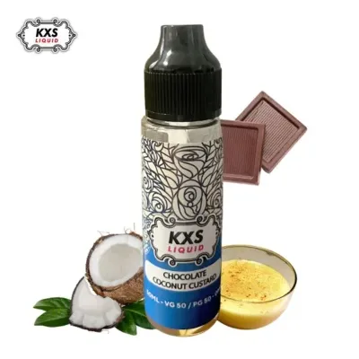Chocolate Coconut Custard 50ml (0mg) - KXS