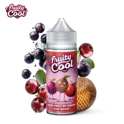 Cassis Fruit du Serpent Baie Rouge 100ml (0mg) - Fruity Cool