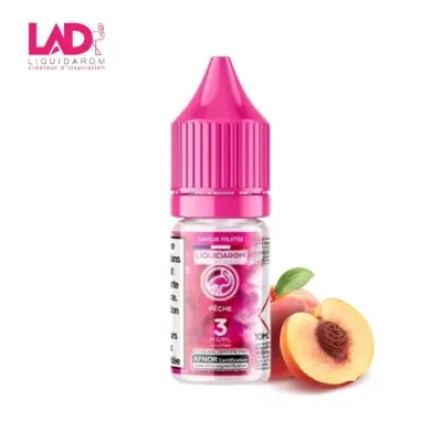 Pêche 10ml (3mg) - Liquidarom