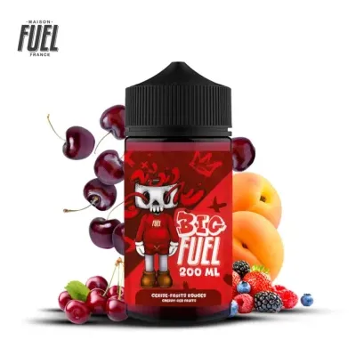 Cerise Fruits Rouges Abricot 200ml (0mg) - Big Fuel by Maison Fuel