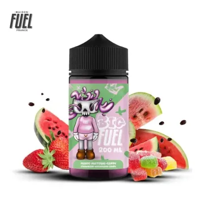 Fraise Pastèque Candy 200ml (0mg) - Big Fuel by Maison Fuel
