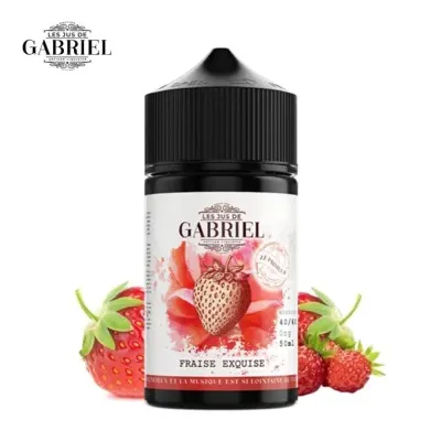 Fraise Exquise 50ml (0mg) - Jus Gabriel