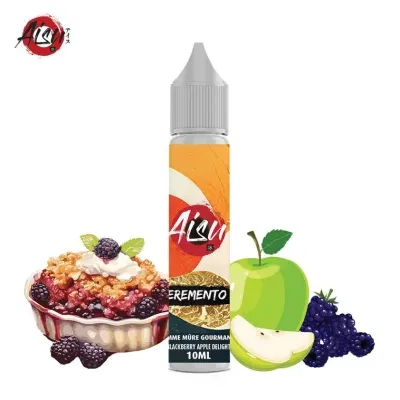 Pomme Mûre Gourmande 10ml Nic Salt (10mg) - Eremento by Aisu