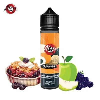 Pomme Mûre Gourmande 50ml (0mg) - Eremento by Aisu