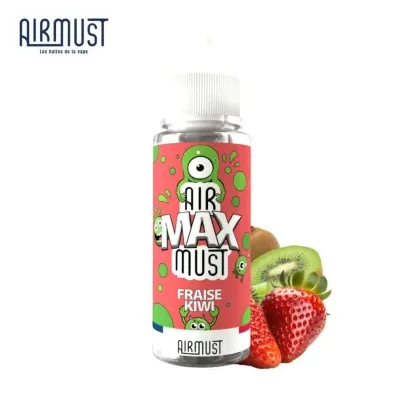 Fraise Kiwi 100ml (0mg) - Airmust Max