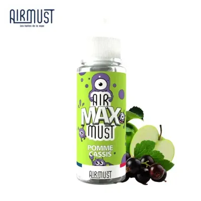 Pomme Cassis 100ml (0mg) - Airmust Max