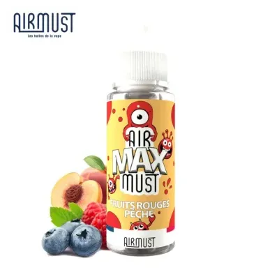 Fruits Rouges Pêche 100ml (0mg) - Airmust Max