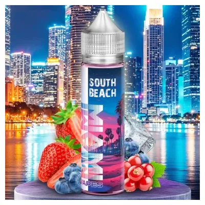 South Beach 50ml (0mg) - Miami Vapes by Millesime