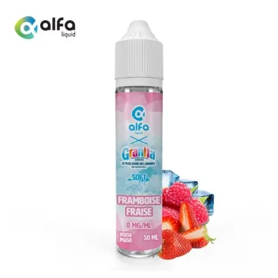 Framboise Fraise 50ml Soft (0mg) - Granita