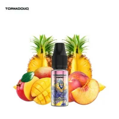 Peach Mango Pineapple 10ml Nic Salt (20mg) - Tornadoliq
