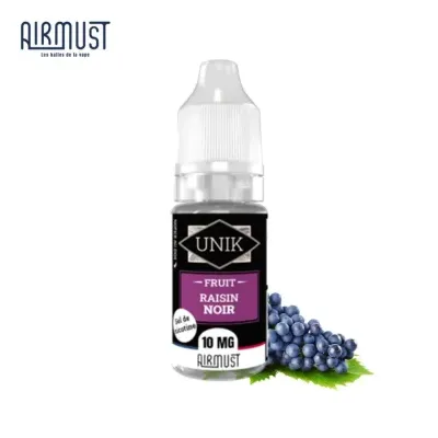 Raisin Noir 10ml Nic Salt (20mg) - Unik by Airmust