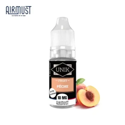 Pêche 10ml Nic Salt (20mg) - Unik by Airmust