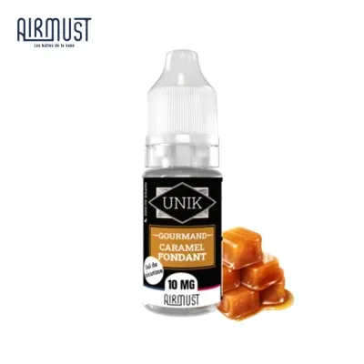 Caramel Fondant 10ml Nic Salt (10mg) - Unik by Airmust