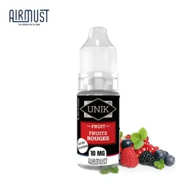 Fruits Rouges 10ml Nic Salt (10mg) - Unik by Airmust