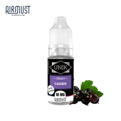 Cassis 10ml Nic Salt (10mg) - Unik by Airmust