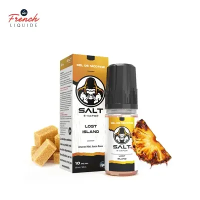 Salt E-Vapor : Lost Island 10ml (10mg) - Le French Liquide