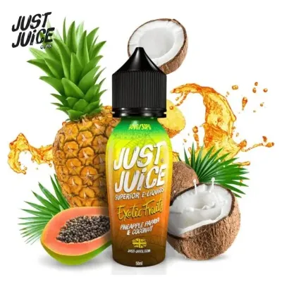 Ananas Papaye et Noix de coco 50ml (0mg) - Just Juice