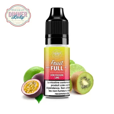 Kiwi Passion Lime 10ml Nic Salt (20mg) - Fruit Full by Dinner Lady