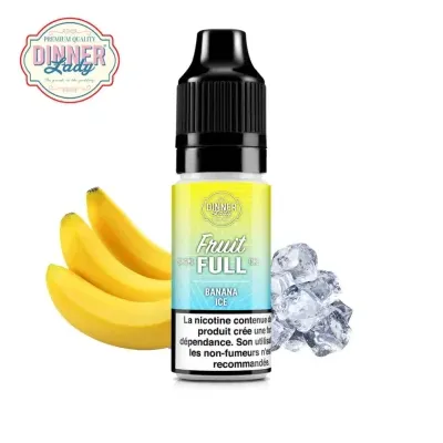 Banana Ice 10ml Nic Salt (20mg) - Fruit Full by Dinner Lady