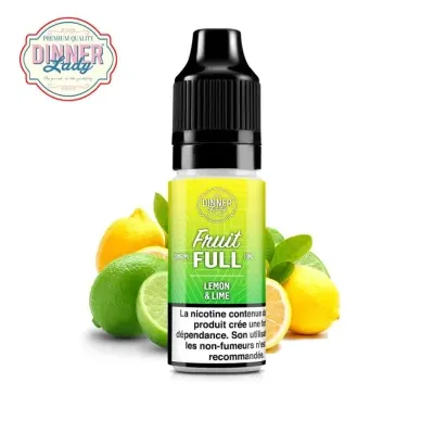 Lemon Lime 10ml Nic Salt (20mg) - Fruit Full by Dinner Lady