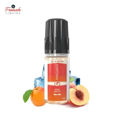 Moon Shiners : Pêche Abricot 10ml Salt (20mg) - Le French Liquide