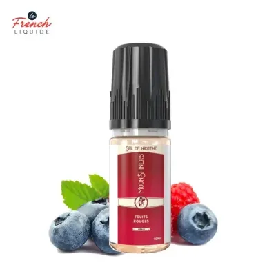 Moon Shiners : Fruits Rouges Frais 10ml Salt (10mg) - Le French Liquide