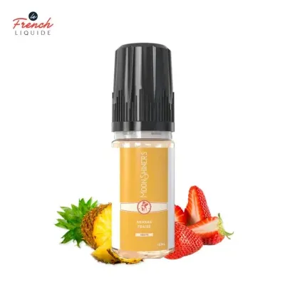 Moon Shiners : Ananas Fraise 10ml Salt (10mg) - Le French Liquide