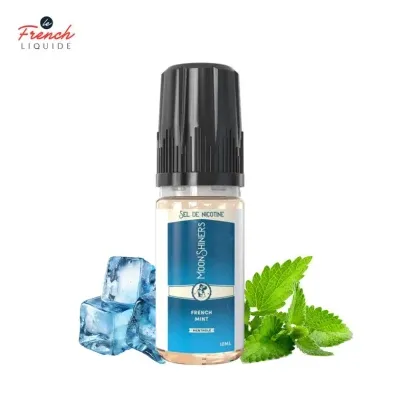 Moon Shiners : French Mint 10ml Salt (20mg) - Le French Liquide