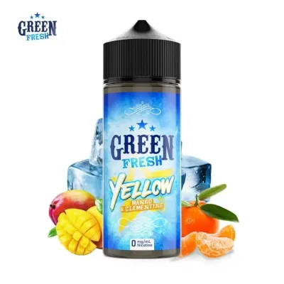 Yellow 100ml (0mg) - Green Fresh by eliquid France