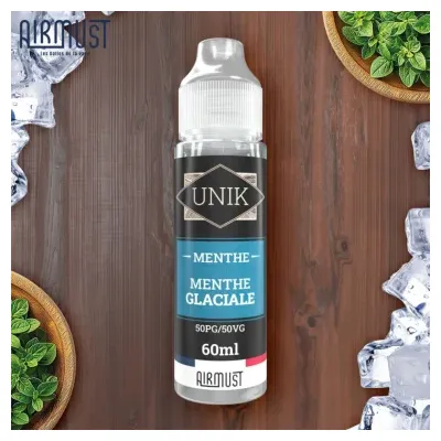 Menthe Glaciale 60ml (0mg) - Unik by Airmust