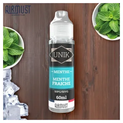 Menthe Fraiche 60ml (0mg) - Unik by Airmust