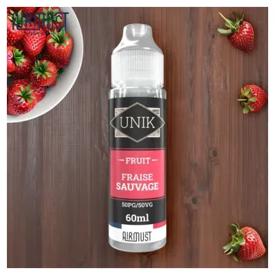 Fraise Sauvage 60ml (0mg) - Unik by Airmust