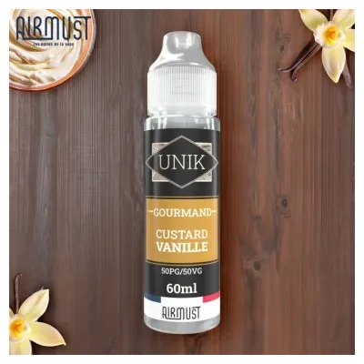 Custard Vanille 60ml (0mg) - Unik by Airmust