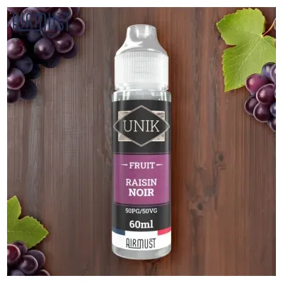 Raisin Noir 60ml (0mg) - Unik by Airmust