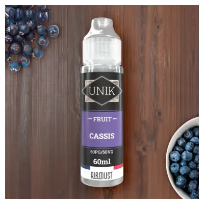 Cassis 60ml (0mg) - Unik by Airmust